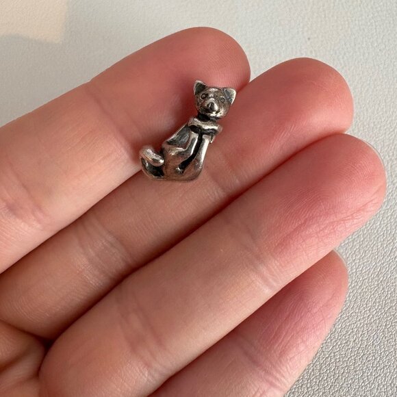 Trollbeads 925 Sterling Silver "Big Cat" Bead Charm - Picture 3 of 6